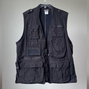 Promaster Men's Black Utility Vest, size M